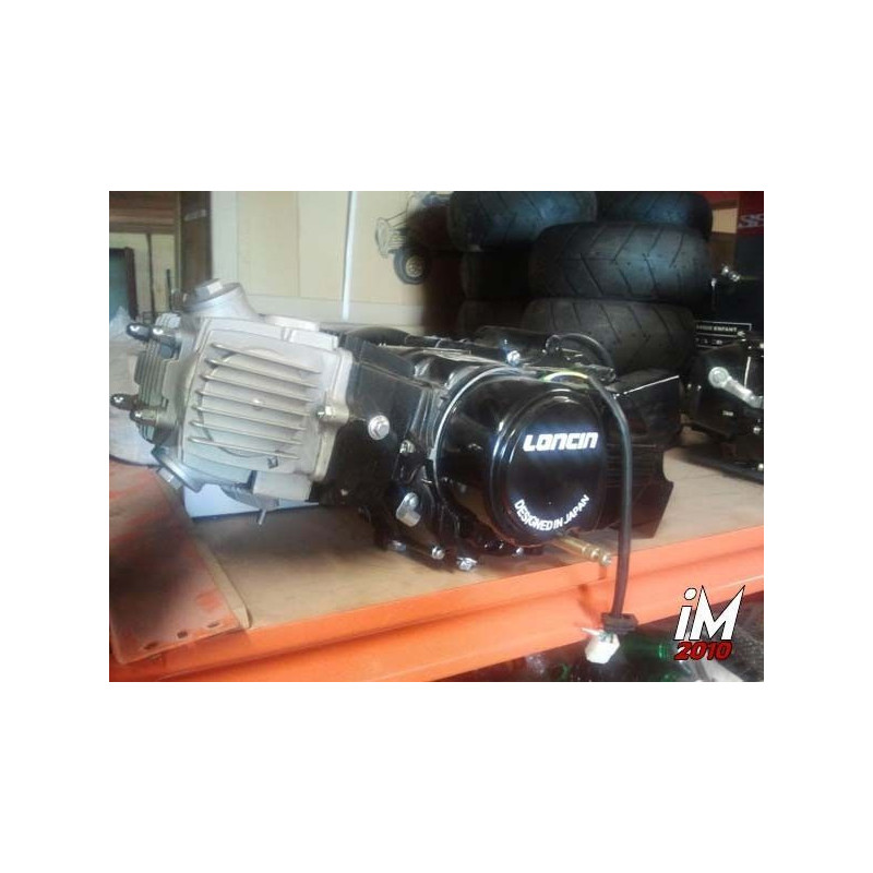 INTERMOTOR 2010, Tienda de Mini Motos de Cross - Motor 4 tiempos 125 cm3 2 valvulas, 4 velocidades. Arranque pedal