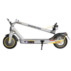 PATINETE ELECTRICO MASCOOTER S1 RECKLESS GRIS-AMARILLO
