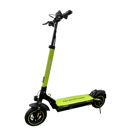 PATINETE ELECTRICO MASCOOTER S4 NEGRO-LIMA BY ZWHEEL