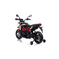 Aprilia - Dorsoduro Moto Eléctrica Infantil, 12 Voltios,batería: 12v4,5ah, 1 Plaza/s