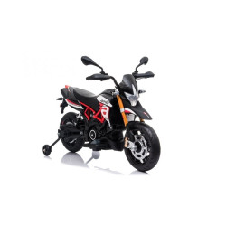 Aprilia - Dorsoduro Moto Eléctrica Infantil, 12 Voltios,batería: 12v4,5ah, 1 Plaza/s