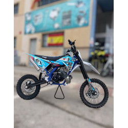 MINIMOTO KTM REPLICA   MX 50CC TIEMPOS  xl  ,Arranque PATADA