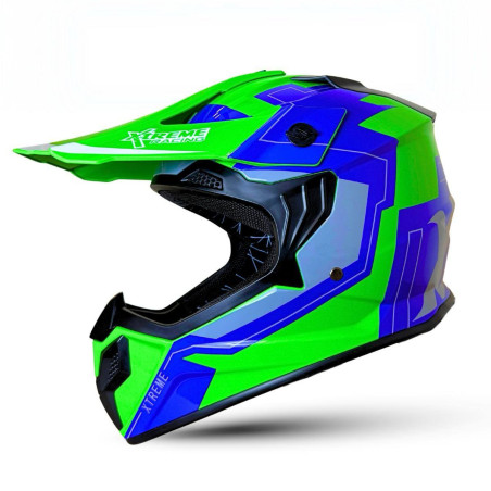 CASCO XTREME MX infantil FLUOR