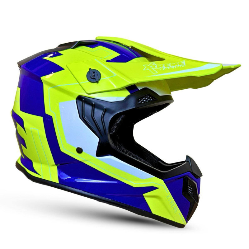 CASCO XTREME   MX infantil FLUOR