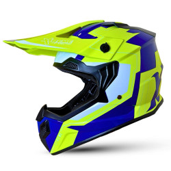 CASCO XTREME   MX infantil FLUOR