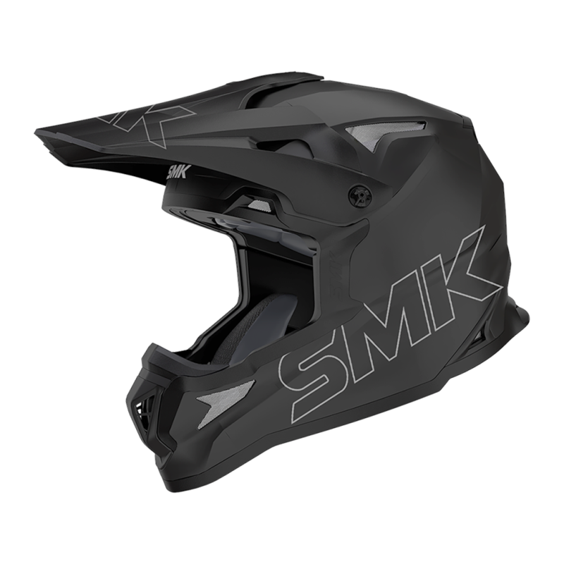 Casco cross SMK ALLTERRA NEGRO MATE (MA260) - Intermotor 2010