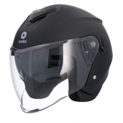 Casco Jet Shiro OF852 Negro Mate - Intermotor 2010