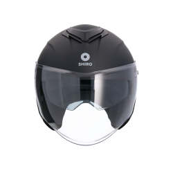 Casco Jet Shiro OF852 Negro Mate - Intermotor 2010