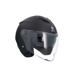 Casco Jet Shiro OF852 Negro Mate - Intermotor 2010