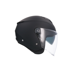 Casco Jet Shiro OF852 Negro Mate - Intermotor 2010