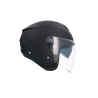 Casco Jet Shiro OF852 Negro Mate - Intermotor 2010