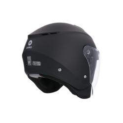 Casco Jet Shiro OF852 Negro Mate - Intermotor 2010