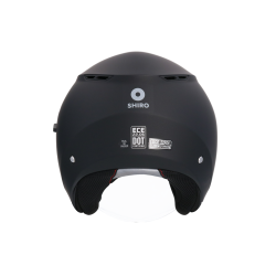 Casco Jet Shiro OF852 Negro Mate - Intermotor 2010
