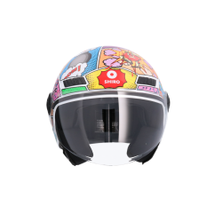 Casco de moto jet Shiro Kyoto Comic - Intermotor 2010