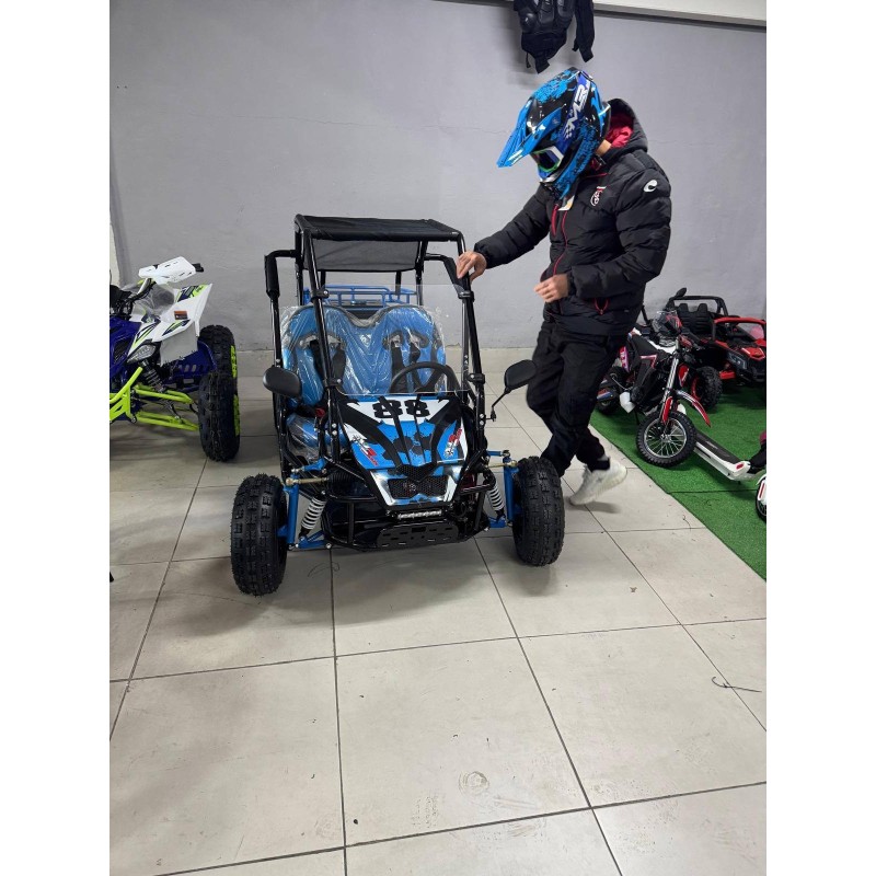 Buggy Gasolina Infantil 125cc MR30 Racing 4T Biplaza xl