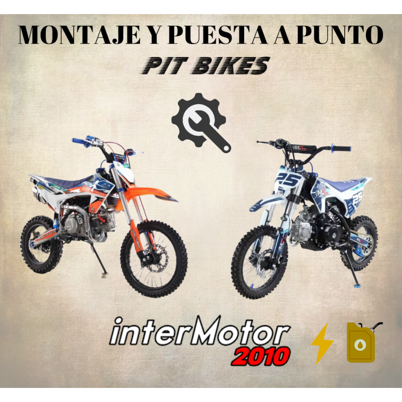 Montaje y puesta a punto de Pit Bike