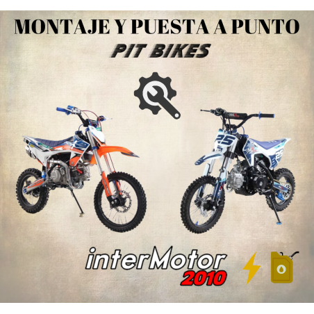 Montaje y puesta a punto de Pit Bike