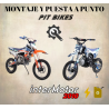 Montaje y puesta a punto de Pit Bike