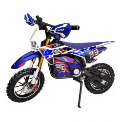Mini Moto Cross Eléctrica MR Racing 1000W con luz y pantalla: