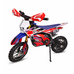 Mini Moto Cross Eléctrica MR Racing 1000W con luz y pantalla: