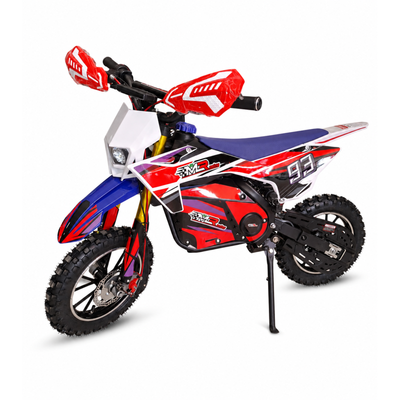Mini Moto Cross Eléctrica MR Racing 1000W con luz y pantalla: