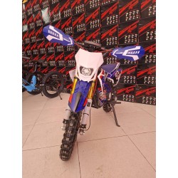 Mini Moto Cross Eléctrica MR Racing 1000W con luz y pantalla: