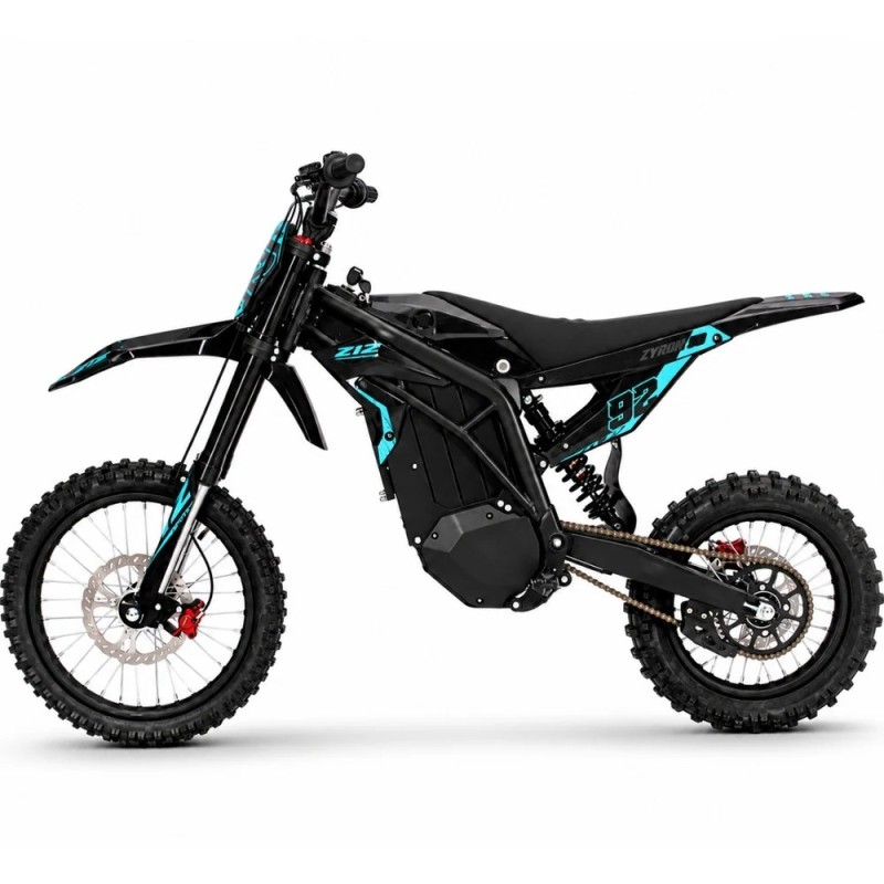 PIT BIKE ELÉCTRICA ZYRON S6 60V 35AH 17/14 – 5500W PICO