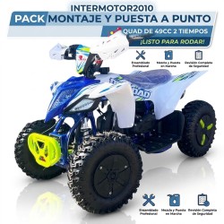 Servicio de Montaje, Puesta a Punto para Mini Quad 49cc Y 1000W , 1200W Llanta 6