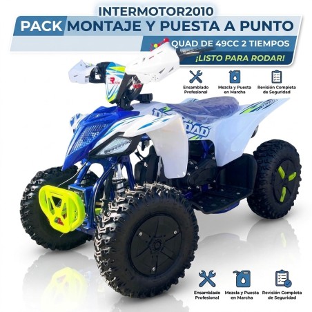 Servicio de Montaje, Puesta a Punto para Mini Quad 49cc Y 1000W , 1200W Llanta 6