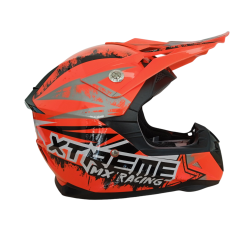 CASCO XTREME MX infantil FLUOR