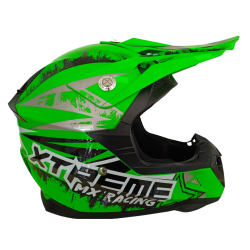 CASCO XTREME MX infantil FLUOR